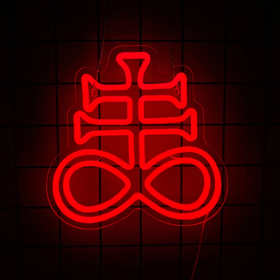

Heliwey Leviathan Cross Led Neon Sign, Satan Nick Home Decor, Dark Aesthetic Lights, Usb Power Supply, Used For Man Cave Decor.