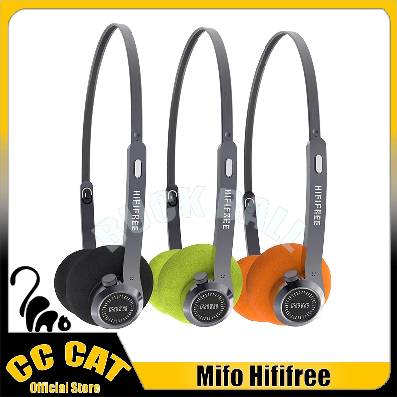 

Mifo Hififree Wireless Bluetooth Headphone Light Weight With 32G Memory Low Latency Over Ear Earphones Noise Reduction Headset