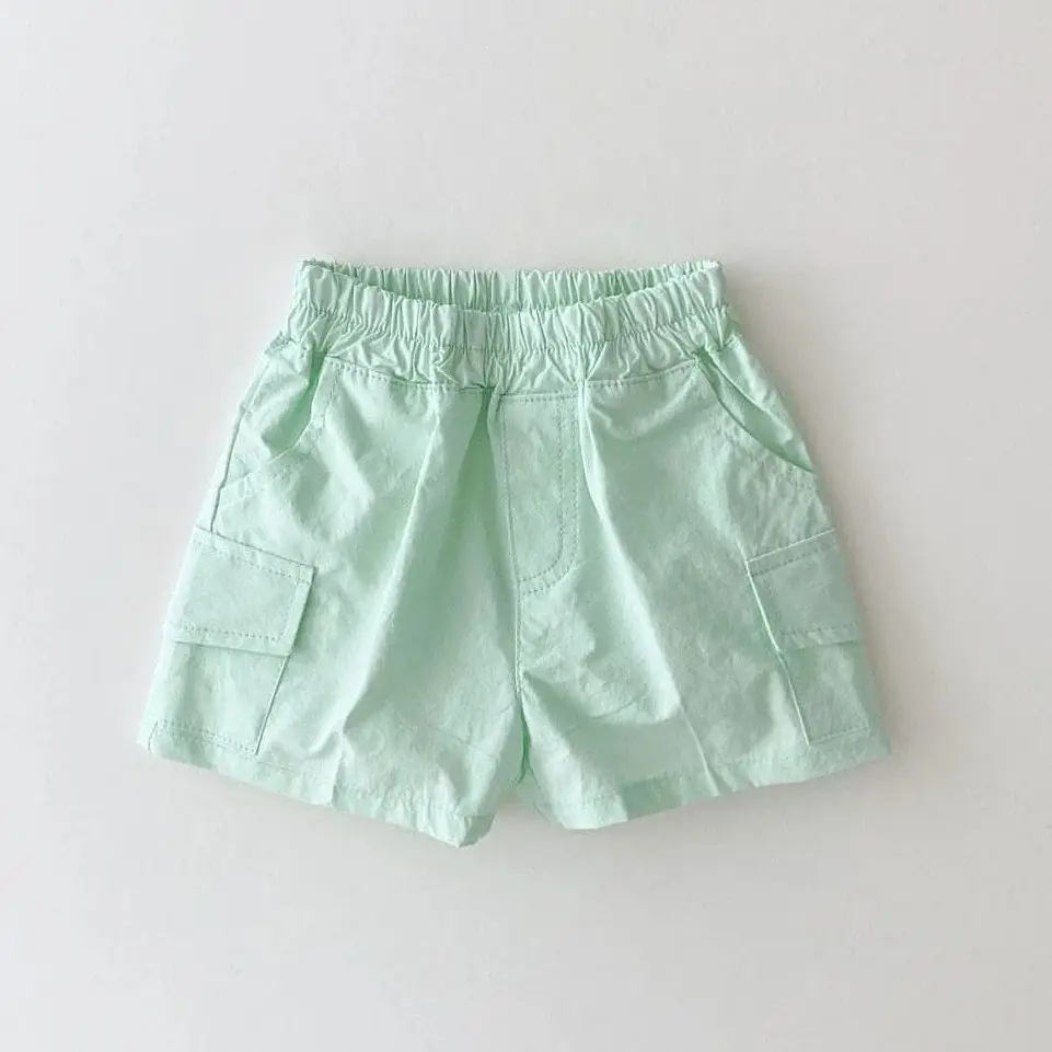 2023 Summer Children\'s Newborn New Girls\' Shorts Baby Thin Shorts Children\'s Korean Boys and Girls Macaron Style Casual Clothes