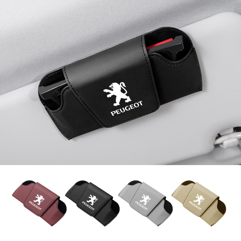 سيارة الشمس قناع النظارات الشمسية حالة النظارات المنظمون صندوق لبيجو 407 508 2008 5008 307 308 3008 206 207 208 107 106 205 4008 301