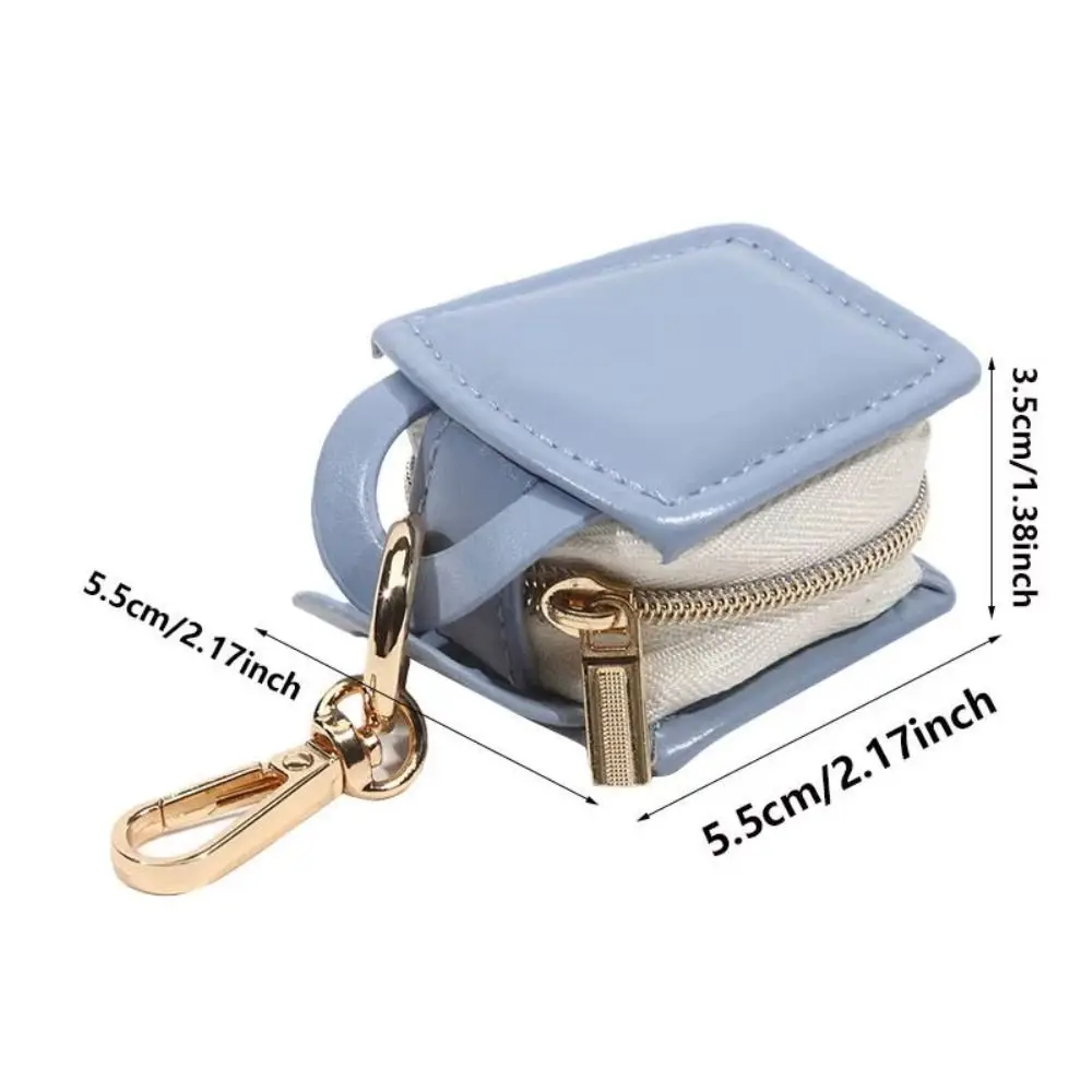 حقيبة مجوهرات صغيرة المفاتيح قلادة حامل قلادة سوار أقراط حلقة التعبئة صندوق منظم بولي Leather الجلود والمجوهرات حقيبة للتخزين