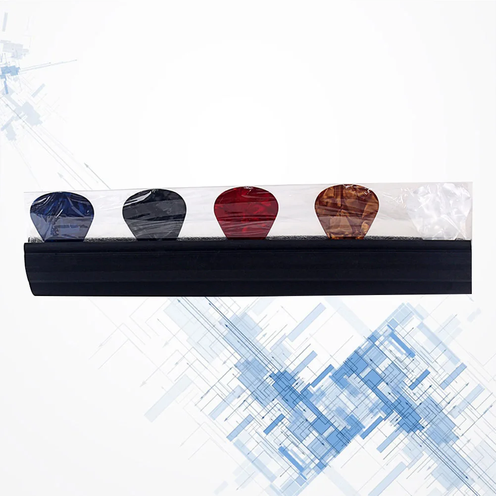 

Pick Clip Guitar Holder for String Instruments Clamp with Plectrum Stand Storage Music Lovers Guitarists