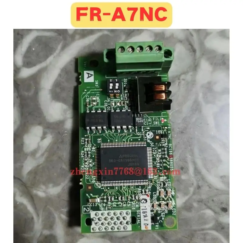 Used Communication Card FR-A7NC FR A7NC Normal Function Tested OK Fast Transportation