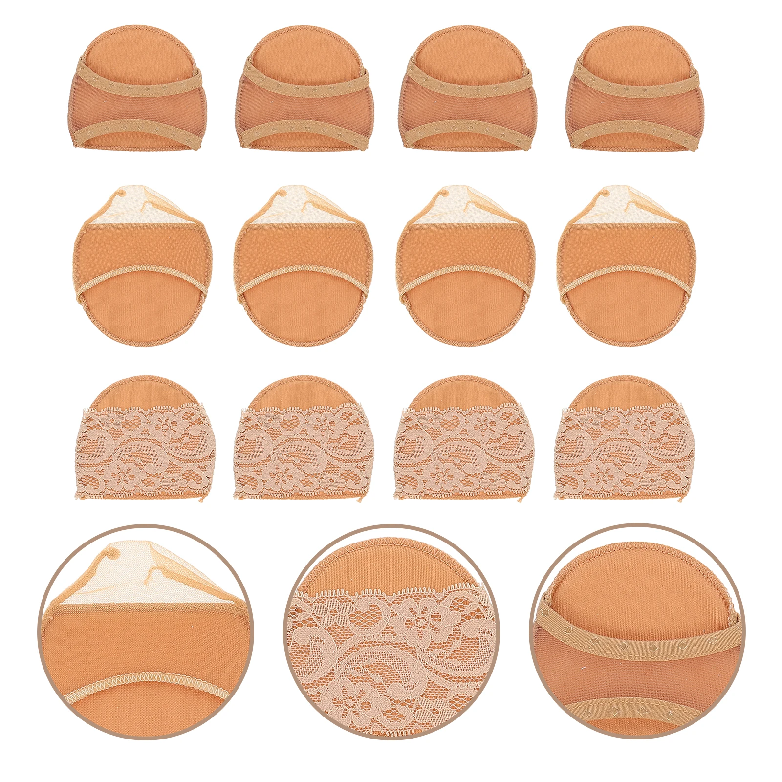 

Palm Socks Anti-Slip Cushions High Heeled Shoes Pads Breathable Forefoot Pads High Heel Inserts Women Foot Care Tools