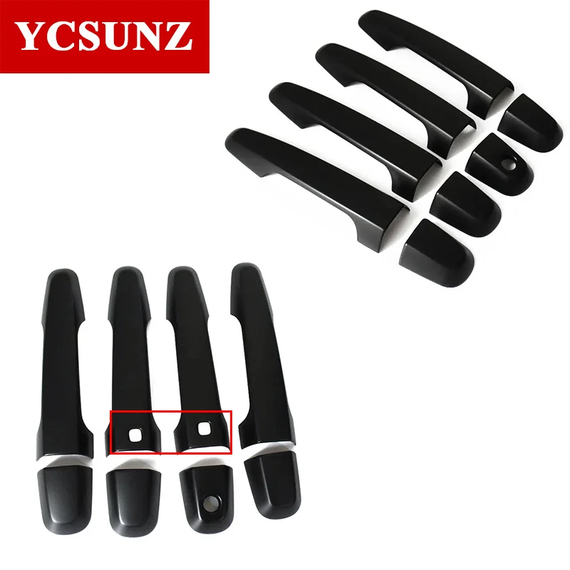 ABS Car Black Kit Full Set For Mitsubishi L200 Triton MR 2019 2020 2021 2022 Double Cabin Accessories view 3