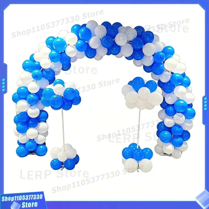 Self Inflating Balloon Arch Kit Bulk Set for Wedding Birthday Party Decoration Pillar Stand Baby Shower Banquet Event