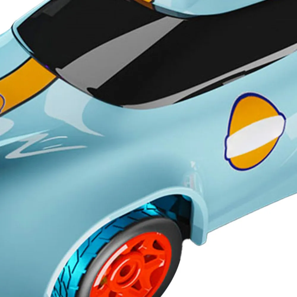 

RC MINI High Speed Desktop Drift Car 1：64 Q197 2.4Ghz Remote Control Four Wheel Drive Car Model RTR Battery Colorful Lamps