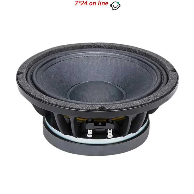 PA-03 10 Polegada mid-woofer 75 núcleo 180 magnético médio baixo quadro de alumínio borda de pano de alta potência 350w/8 Ω (1pcs)