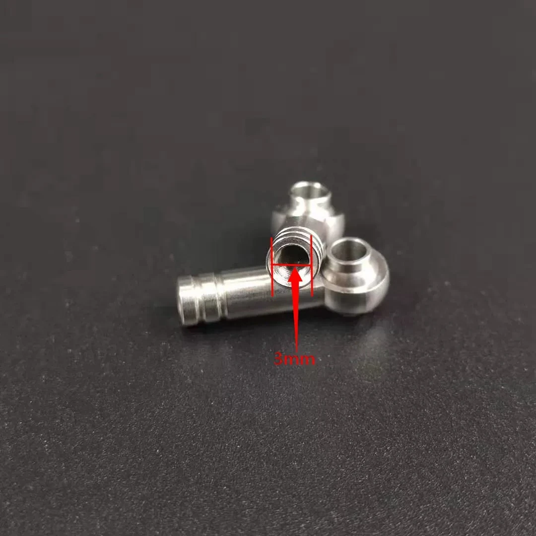 RC 1/14 1 Stück 3mm Lasergeschweißtes Gelenkstange für Tamiya Hydraulikbagger, Lader, Muldenkipper, für VOLVO Kipper DIY-Teile – Detail 6