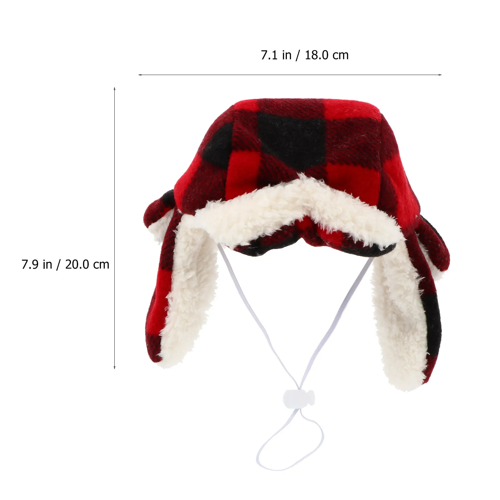 

1Pcs Pet Warm Hat Adjustable Windproof Beret Dog Headwear Winter Cap Casual Decoration Large Dogs Pet Beret Dog Hat