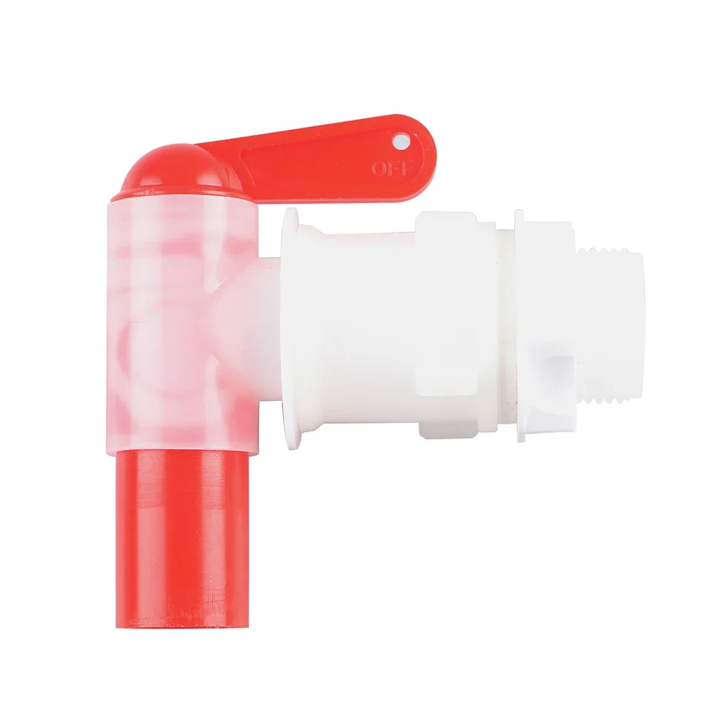 Gardening Water Faucet 6/4 inch 26mm Plastic Valve for Plant Nutrient Solutions Quick Connect Anti Theft Design