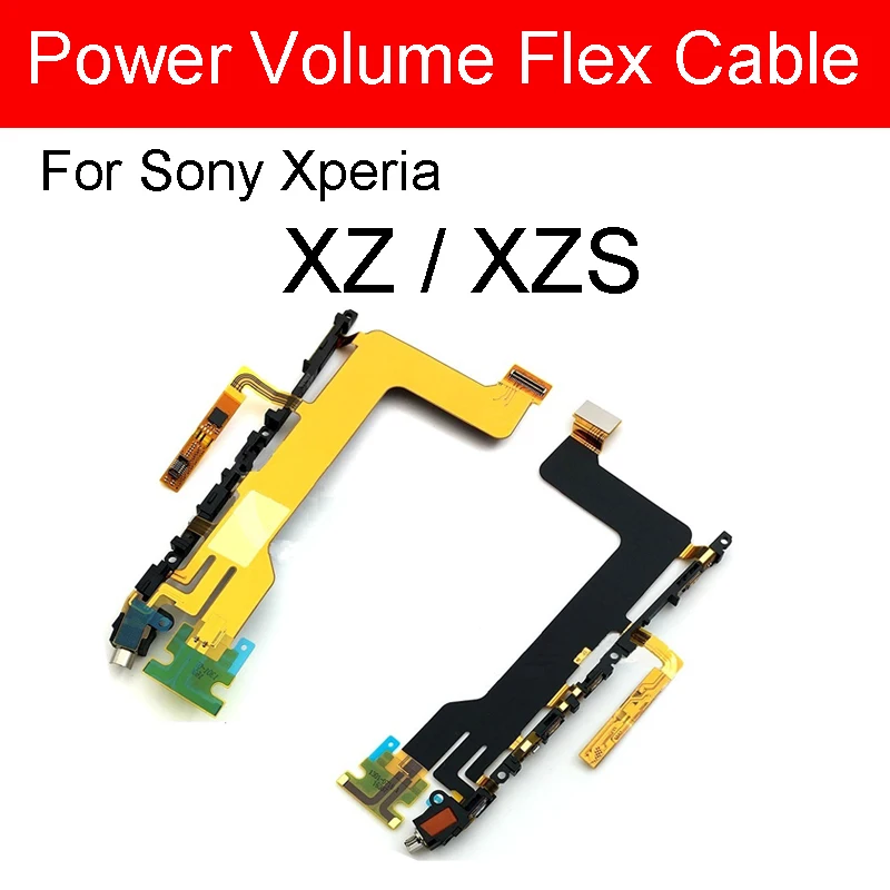 

On/Off Power & Volume Side Button Flex Cable For Sony Xperia XZ XZS F8331 F8332 G8231 G8232 Volume Power Flex Ribbon Parts