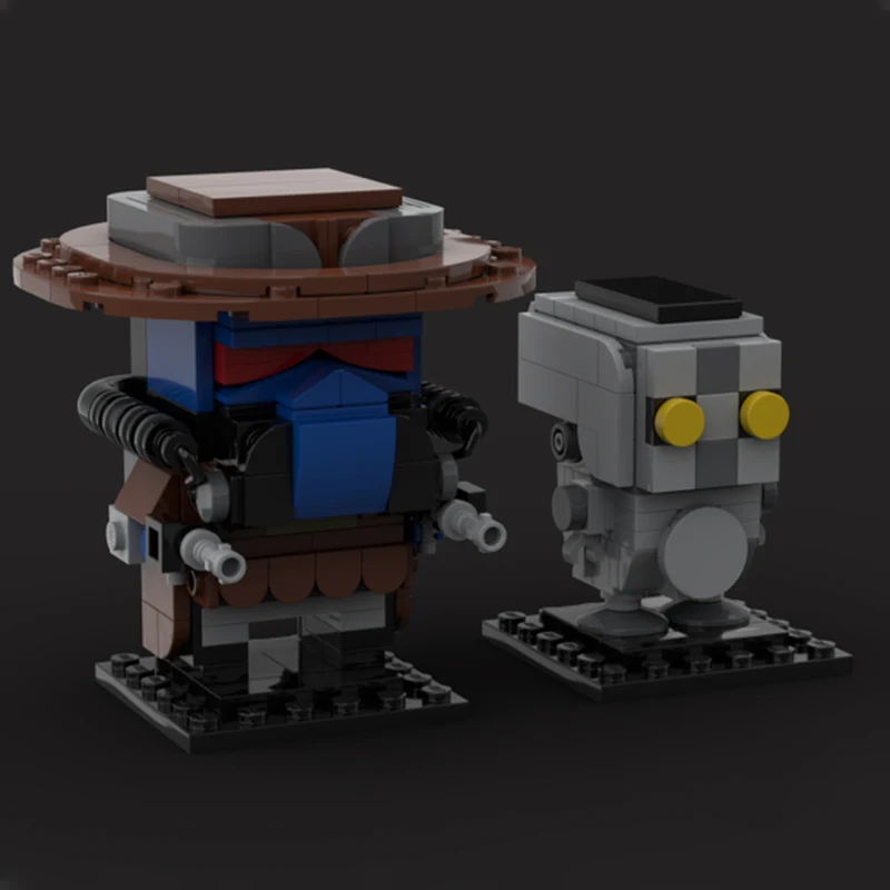 

335 шт. MOC Cad Bane and Todo 360 Brickheadz строительные блоки Рождественский подарок STEM образовательные вдохновения неограниченное количество творчества