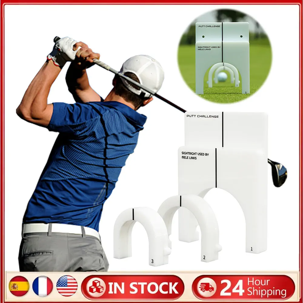 

Тренажеры для гольфа Golf Putting Gates: 3 размера для отработки ударов, инструмент для тренировки выравнивания, аксессуары для гольфа