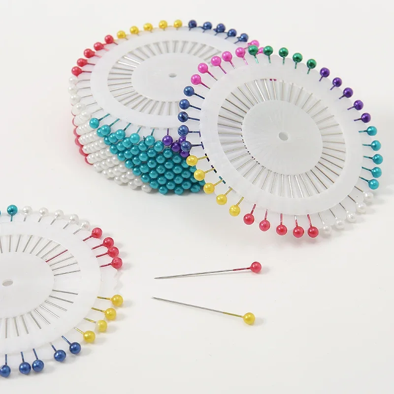 

Factory Wholesale Mixed Colors Scarf Hijab Pins Cheap One Dozen Accessories For Muslim Woman Fashion Hijab Brooch Pins 37*4mm