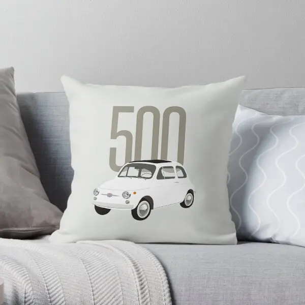 The Amazing Fiat 500  Printing Throw Pillow Cover Fashion Bed Case Wedding Bedroom Decorative Waist Pillows not include One Side