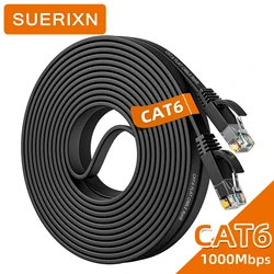 Cat6 Ethernet kablosu UTP 1Gpbs ağ Internet kablosu RJ45 Lan Patch kablosu Modem dizüstü yönlendirici kablosu için Ethernet CAT 6