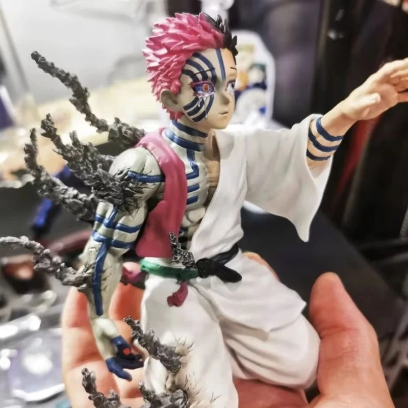 Nuovo 13 centimetri Demone Slayer Akaza Hakuji Anime Figura Modello di Bambola Action Figurine Decorazione In Pvc Periferico Desktop Ornamento Giocattoli Regali