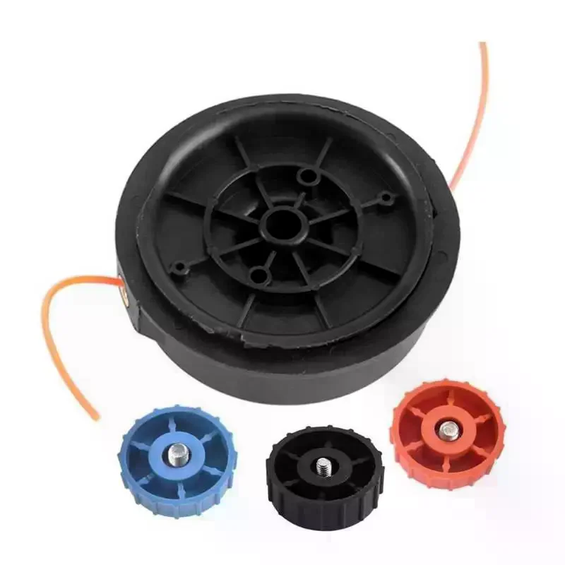 Replacement String Trimmer Head Kit Anti Jamming Line High Efficiency Fit HYPER TOUGH H2500 Models for Farm Grass Trimming
