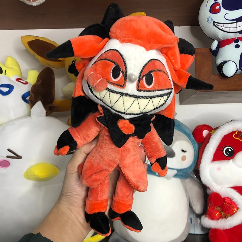 

Anime Hell Inn Alastor Doll Plush Doll Alastor Demon Doll hell and heaven redemption of soul Anime Stuffed Animals Free Shippin