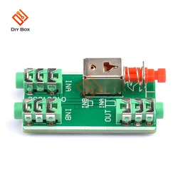 Audio Switching Board 3.5mm A / B Audio Input Block Optional Select Output Type Module One Audio Input to two Audio Output