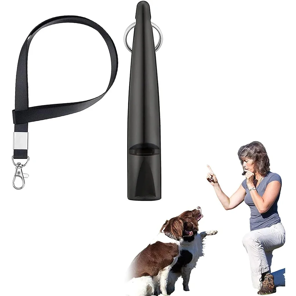 Dogs Training Whistles to Stop Barking Neighbors Dog Adjustable Silent Dog Whistle Professional Recall with Lanyard