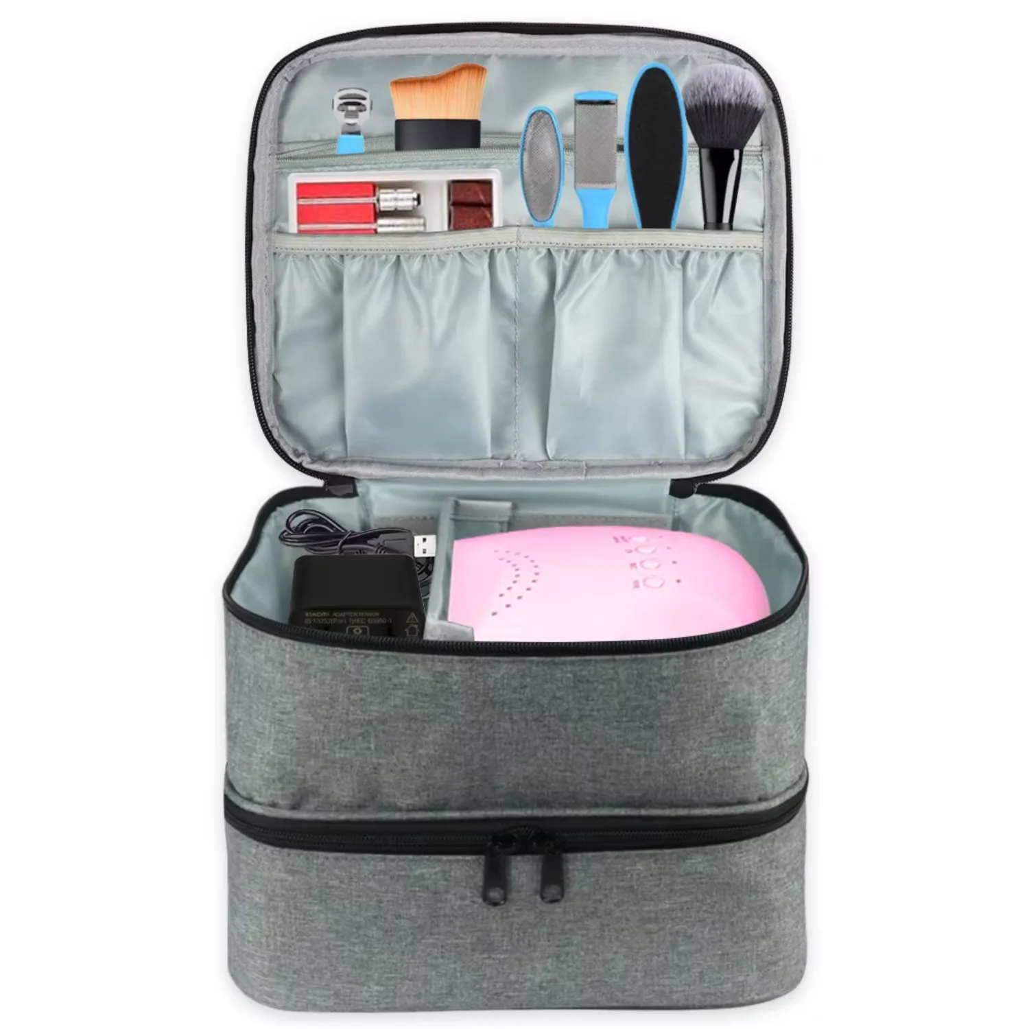 

Portable essential oil case lipstick travel Nail polish