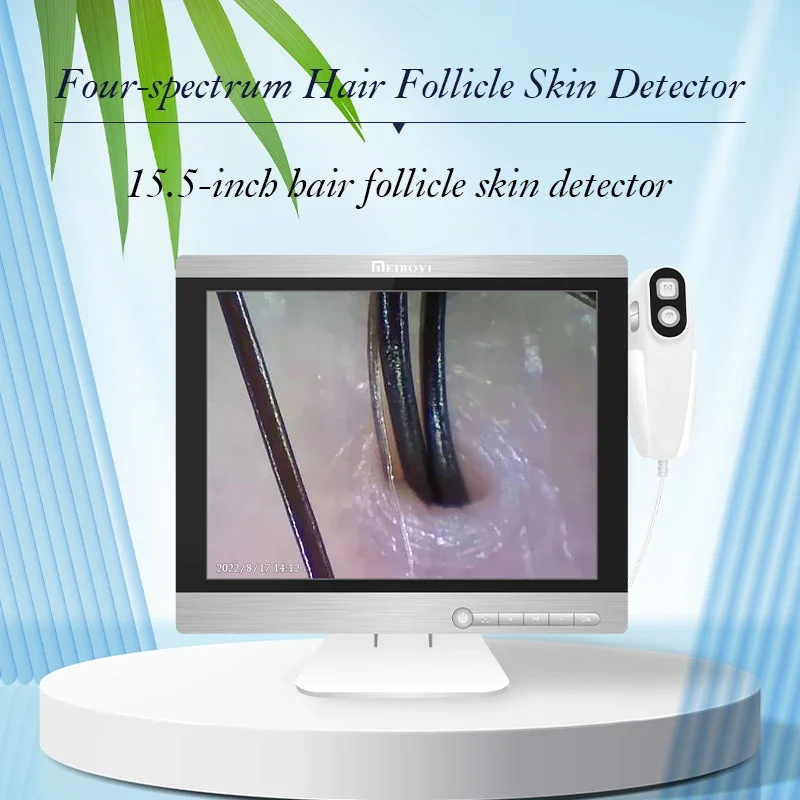 High Quality 15.5 Inch Scalp Detector Hair Test Analyzer Microscopic Skin Scalp And Hair Camera / Scalp Microscope Camera