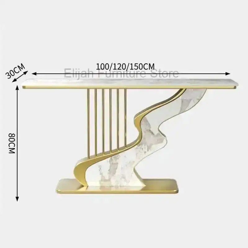 

Modern Console Tables Vintage Midcentry Entrance Marble Luxury Console Tables Hallway Modular Tavolo Living Room Furniture