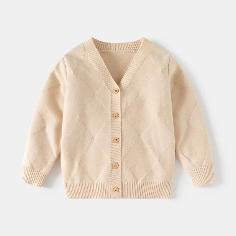 

2-8T Toddler Kid Baby Boy Girl Sweater Cardigan Winter Thick Warm Clothes Long Sleeve Knitwear Coat for Infant Top Outfit