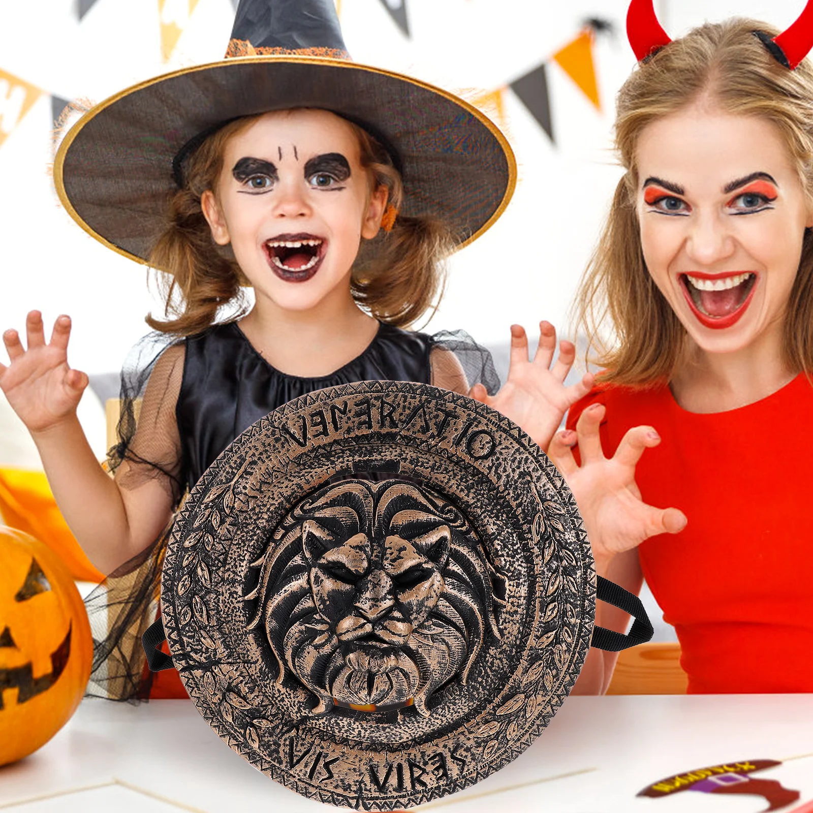 Średniowieczne rekwizyty do zabawy w udawanie na Halloween, dekoracje na imprezy, występy sceniczne, zajęcia dla dzieci, prezent edukacyjny, sztuczne przedmioty.