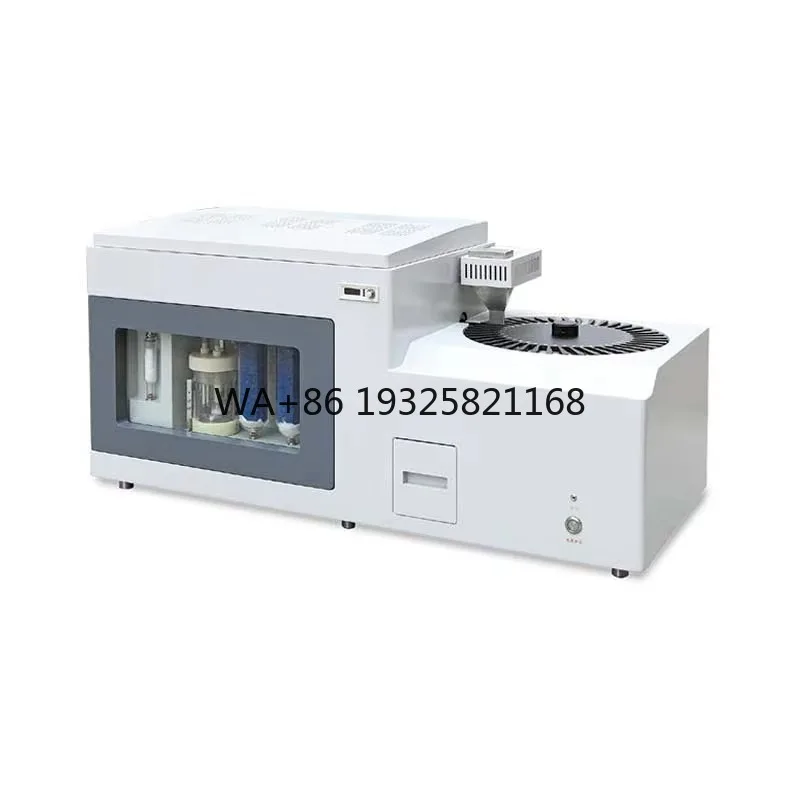 Automatic Sulfur Content Analysis Instrument Sulfur Analyzer Rapid Sulphur Detector Coal Total Sulfur Determining Machine Tester