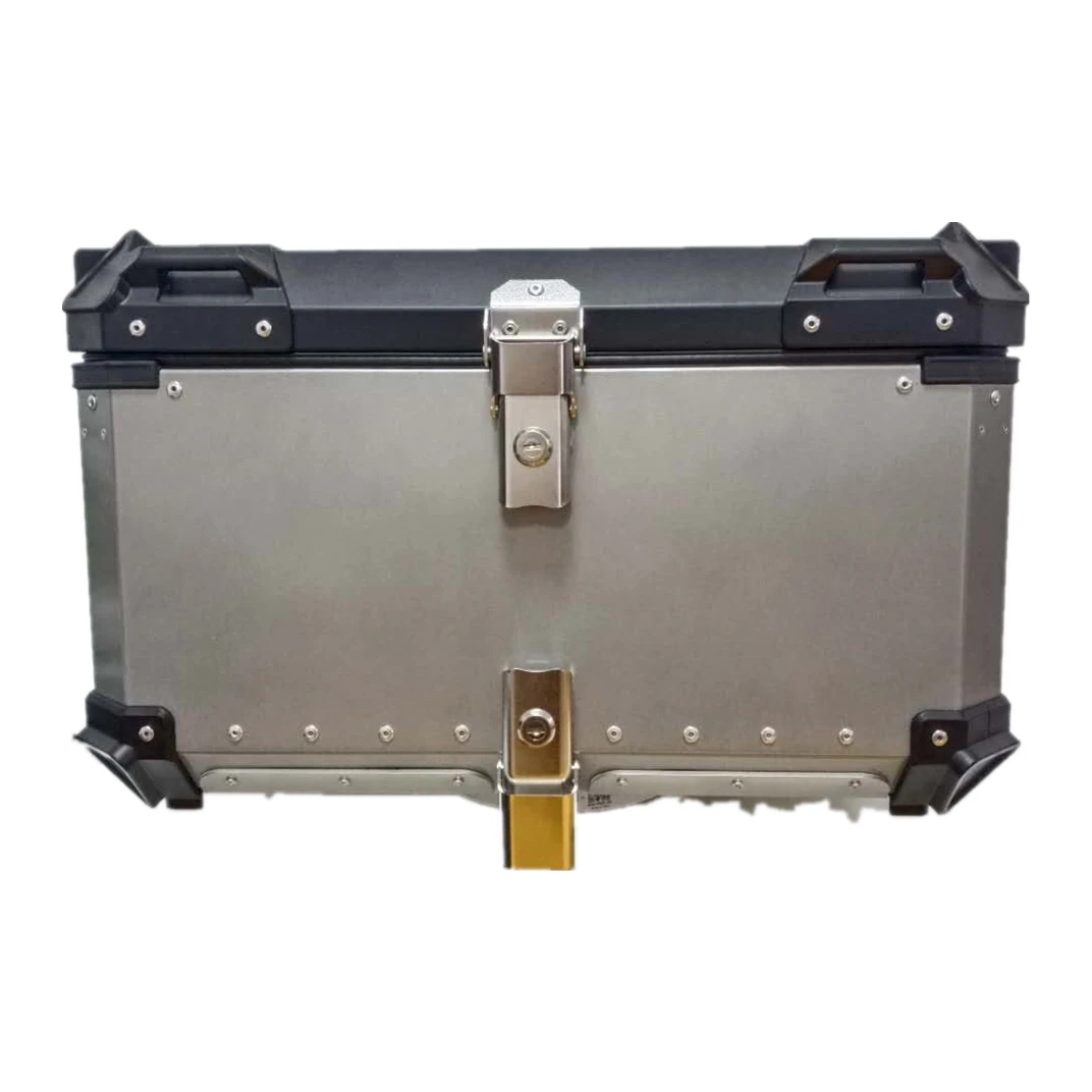 

STLF Chasing Factory 100L Large Capacity Motorcycle Aluminium Tail Box for Vehicles Accessories Delivery Box Motorcycle Trunk S