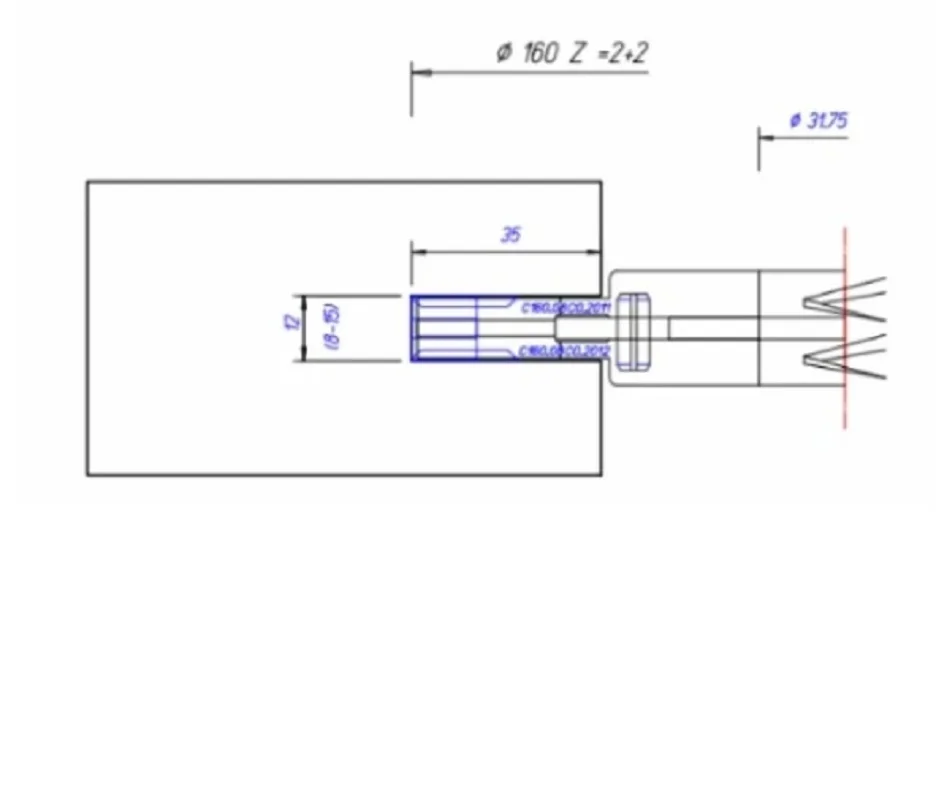 LIVTER High quality cutter Insert Rebate cutterhead Adjustable to make groover and tenon