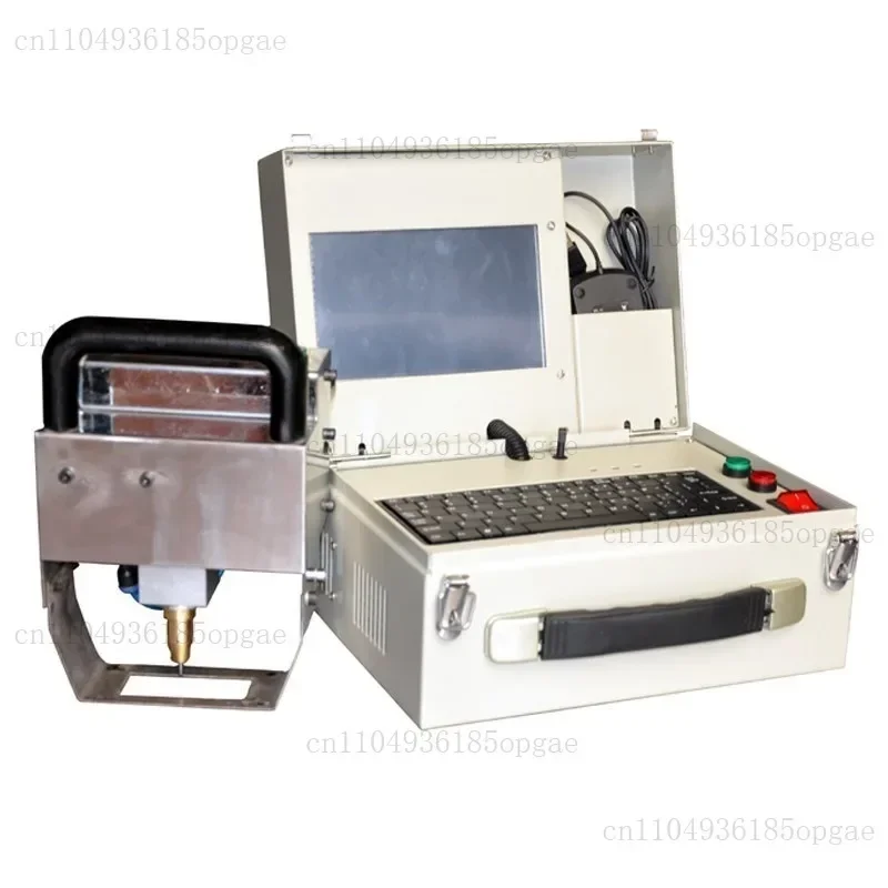 Portable Marking Machine VIN Code 160*90 Pneumatic Metal Dot Peen Marking Machine Plotter Printer Coding Machine