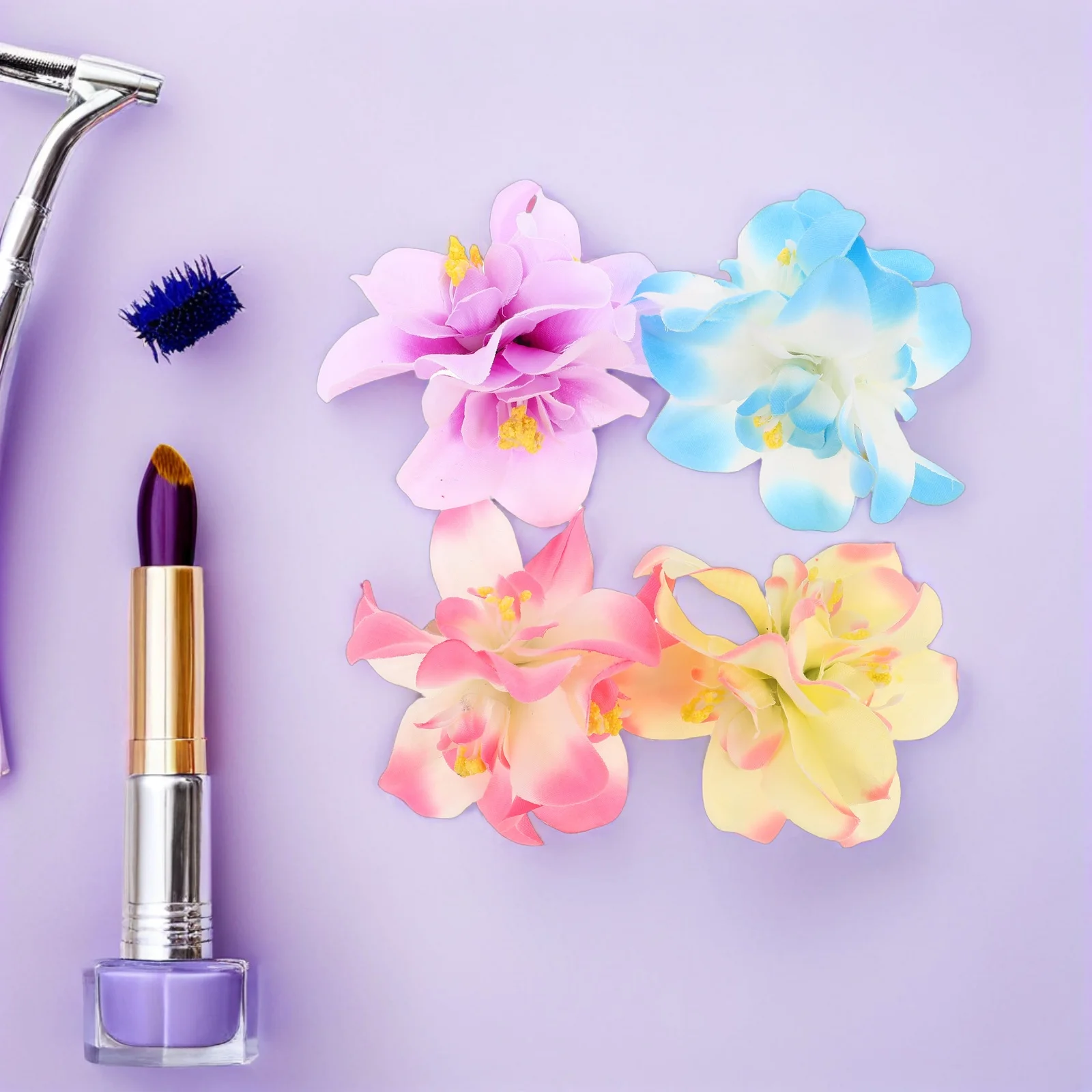 

Floral Clip Boho Clips European and American Artificial Flower Hairpin Accessories