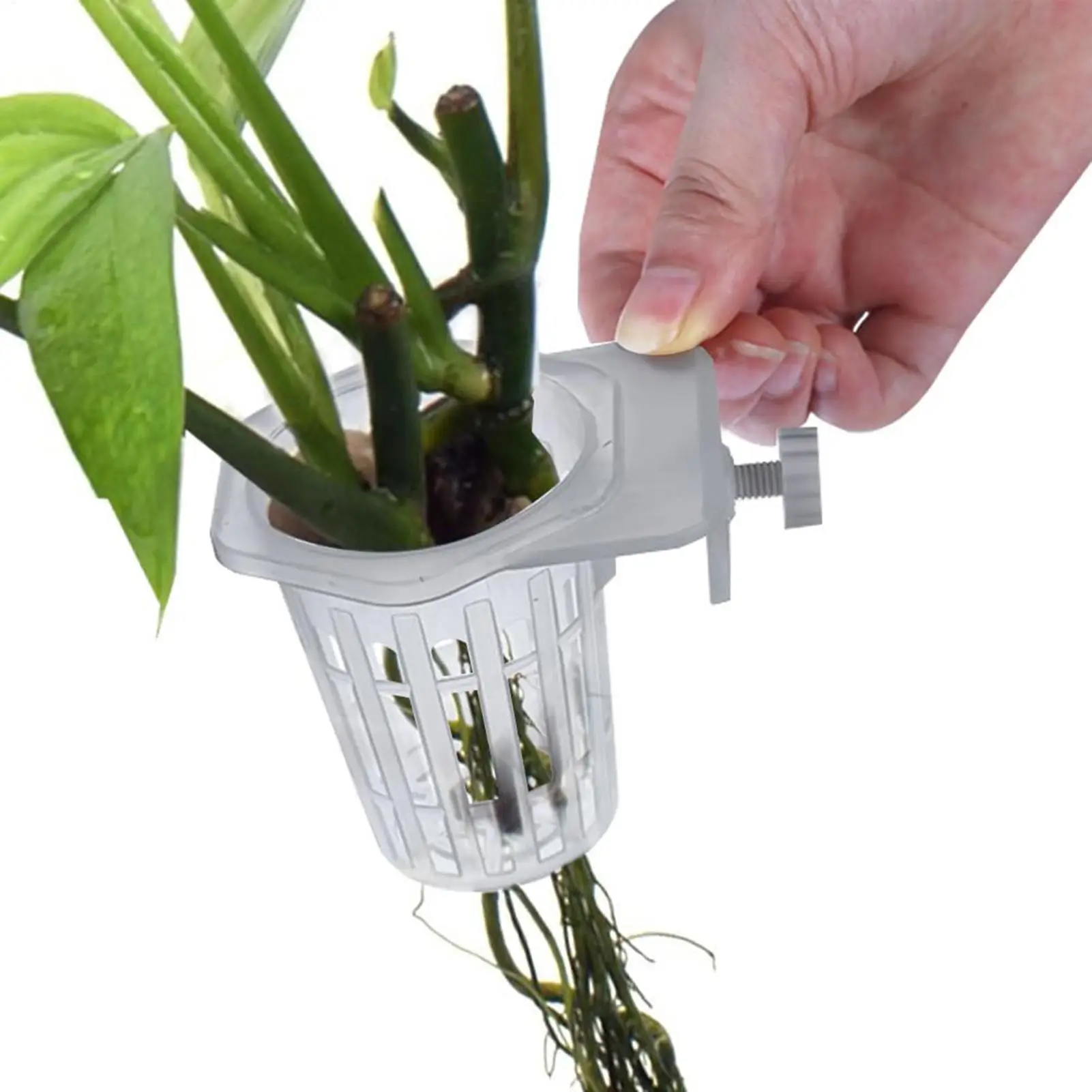 2pcs Fish Tank Planting Cup Support Basket Water Grass Aquarium Top Water Grass Planting Landscapes Decoration Cup​