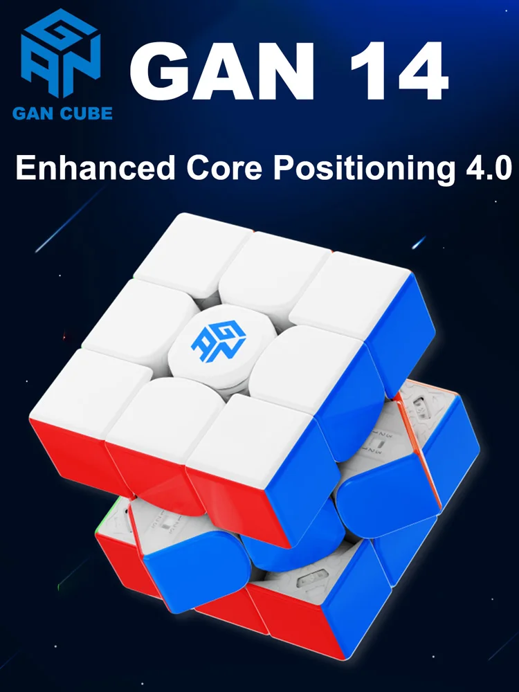 GAN14 Maglev 3×3 Magnetic Magic Cube 3x3 GAN 14 Professional 3x3x3 Speed Puzzle Children Toys Gift GANCUBE Speedcube Magico Cubo