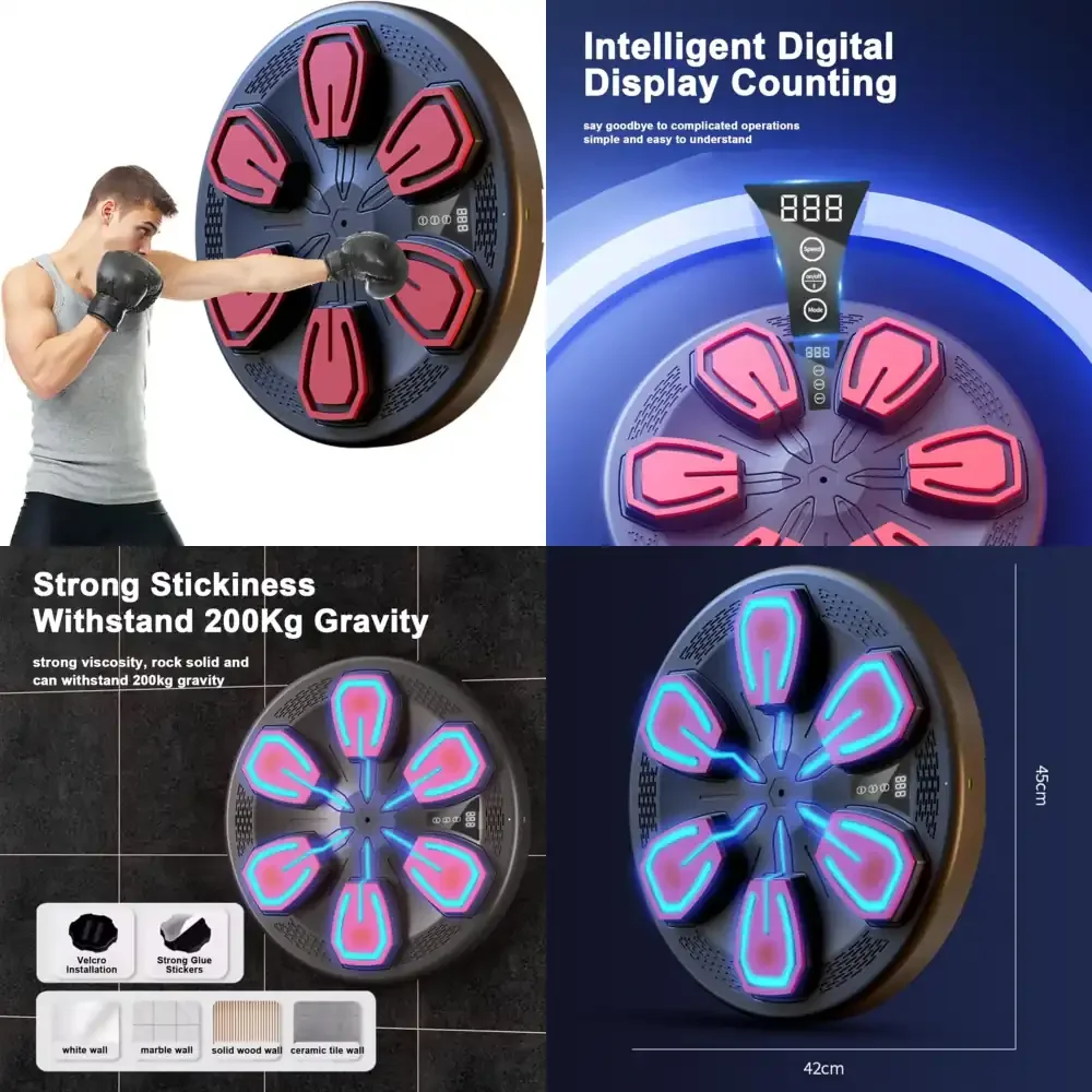 RS High Quality Intelligent Music Boxing Machine Training Equipment Multifunctional Boxing Machine for Adult Boxing Target