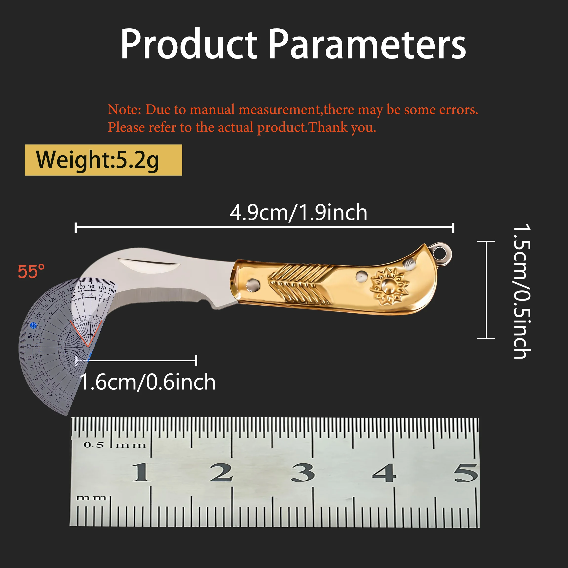 New Mini Folding Knife Household Portable Knife Outdoor Folding Knife Detachable Paper EDC Keychain Outdoor Stuff Camping Tools
