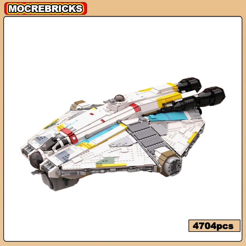 MOC-161451 Collector Space Battleship Ghost Ultimate Playset Ship Building Block Assembly Model Brick Toy Children's Gifts