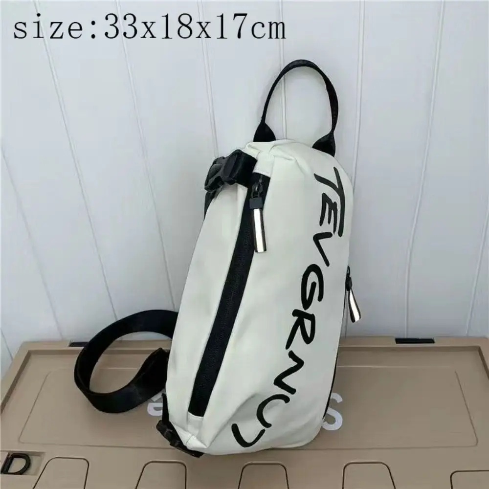 New Chest Bag Fashion Casual Versatile Crossbody Bag Multi functional Large Capacity Trendy Sports Waistpack