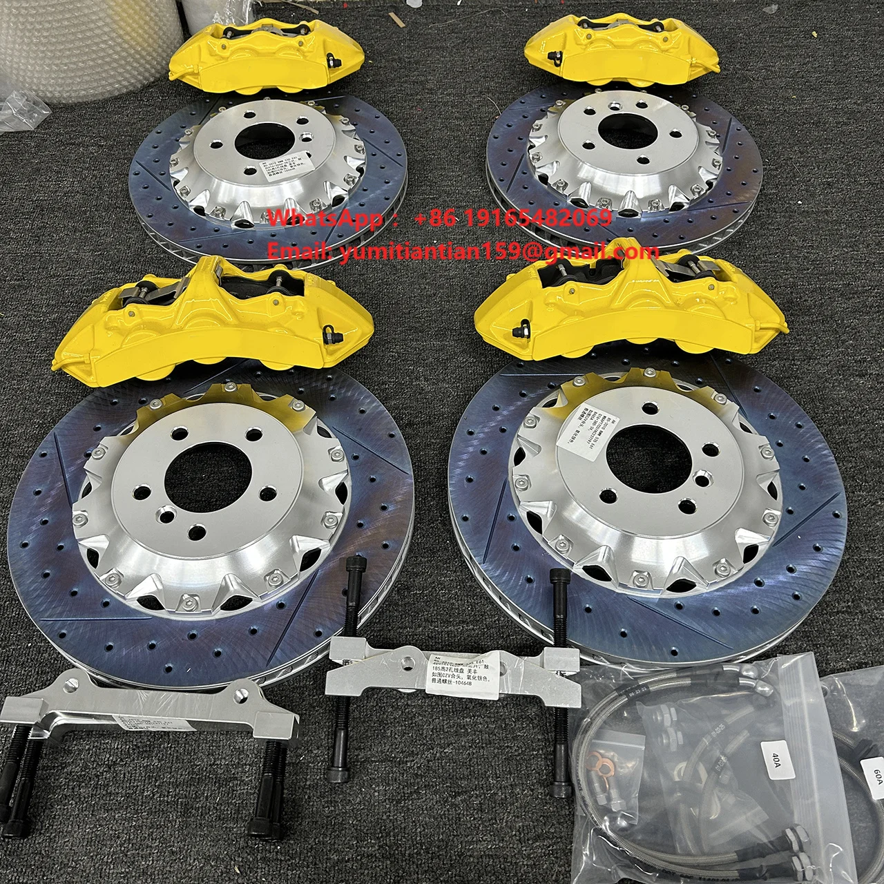 High Performance 6 Pot Brake Caliper 6 Piston Big Brake Kit GT6 380mm 405mm for BMW Mini Cooper s M3 R56 JCW F56 Convertible
