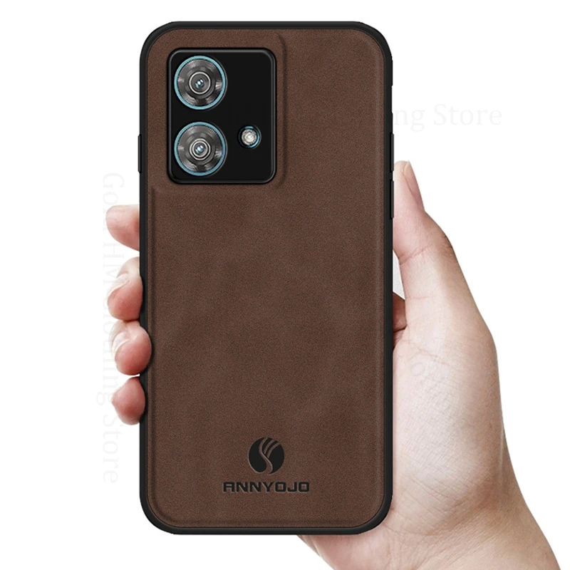 Magnetische telefoonhoes voor Motorola Edge 50 Neo lederen siliconen hoes voor Moto Edge 50 Ultra 40 Neo cameralensbeschermingshoes