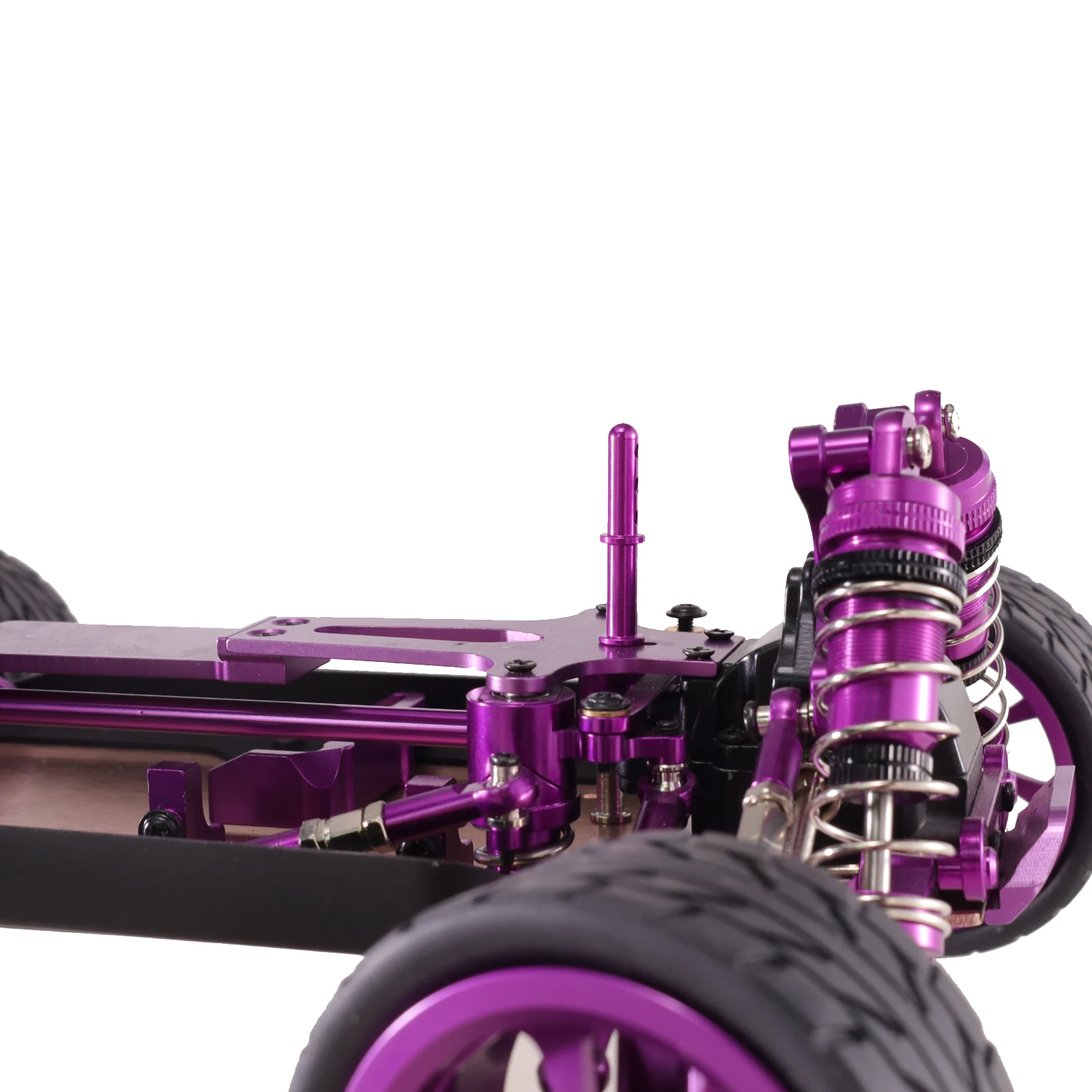 Wltoys 144001/144010/144016 124016-124019 RC Araç Metallo Gövde e Kabuk Yükseltme Seti - Dayanıklı Montaj