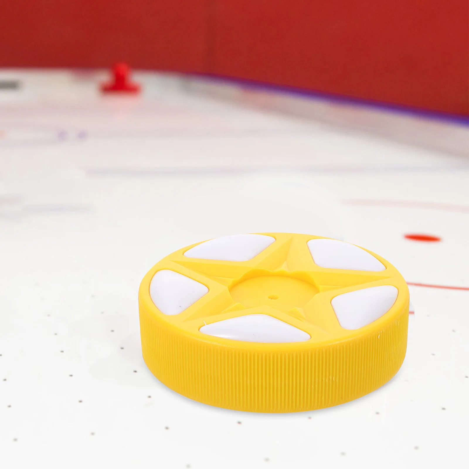 

1pcs 1 Yellow Inline Hockey Puck High Visibility Durable For Training Match Outdoor Indoor Street Field Roller Sports Equipment