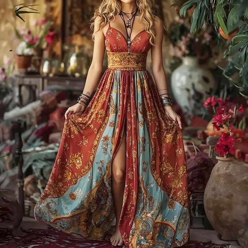 #15 Discounted Flowing Long Dress Worth Buying