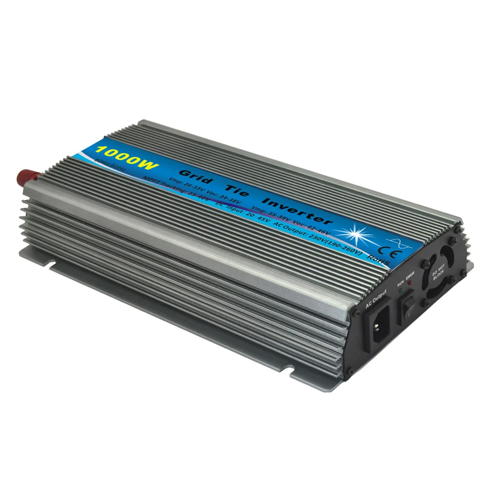 Grid Tied Inverter 1000W AC Output Power Solar Panel Photovoltaic 10.5-28V 20-45V DC DC Converter Inverter Mains