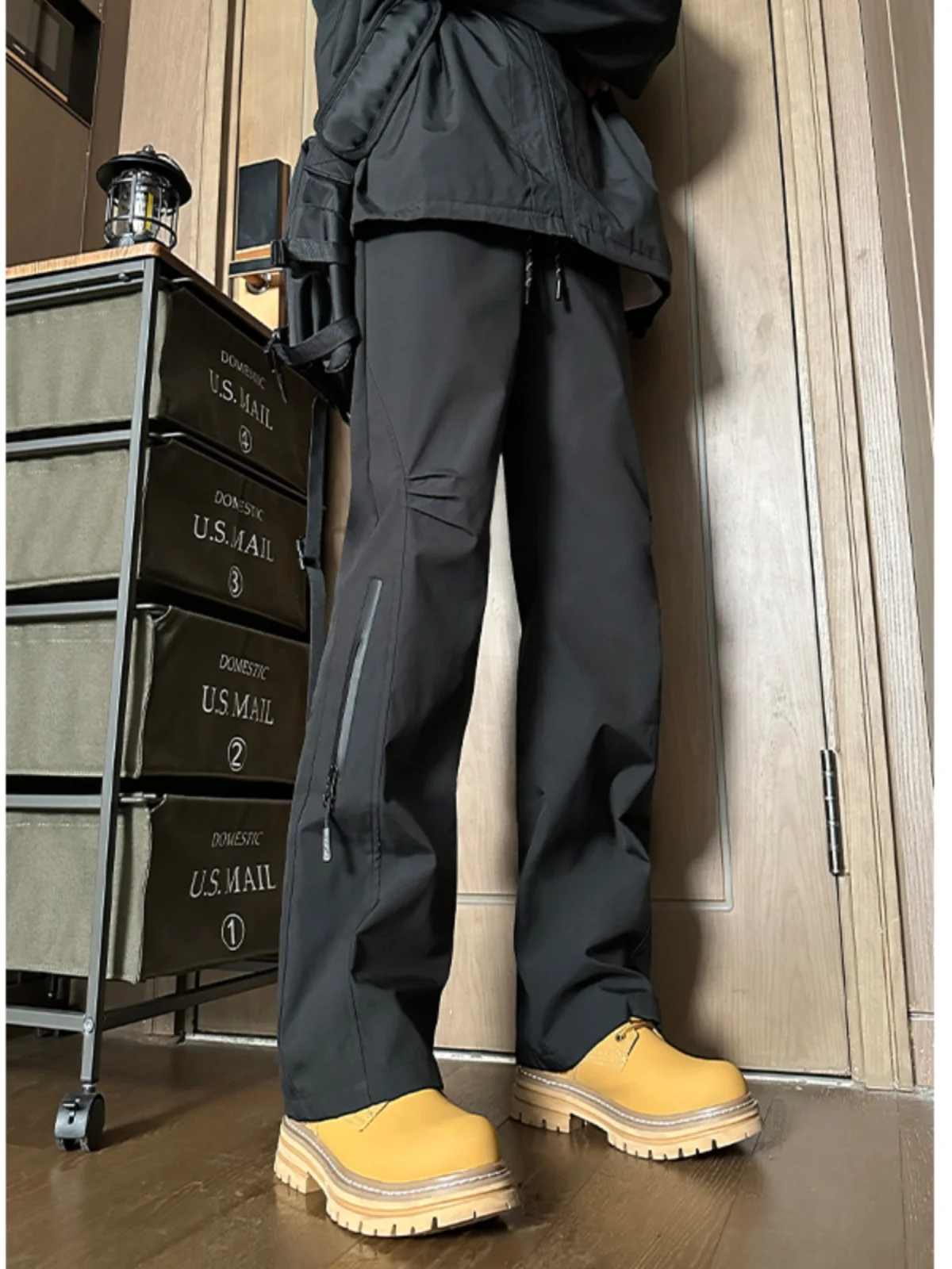 

Новые мужские весенние высококачественные удлиненные ботинки для увеличения роста, подходящие к брюкам, для учащихся средних и старших классов, рабочая одежда