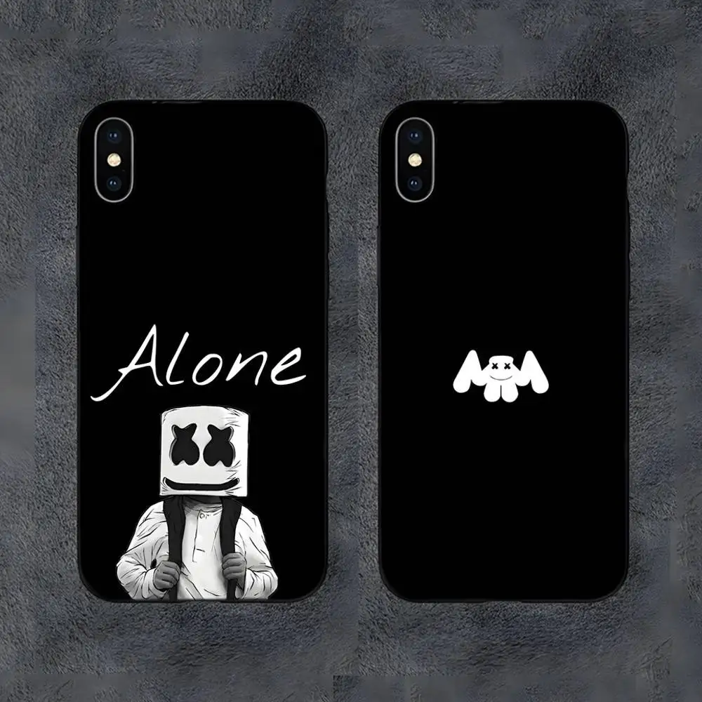 

M-Marshmello Phone Case For Samsung S25,S24,S22,S23,S30,Ultra,S20,S30,Plus,S21 Fe,10,9,5G Silicone Cover